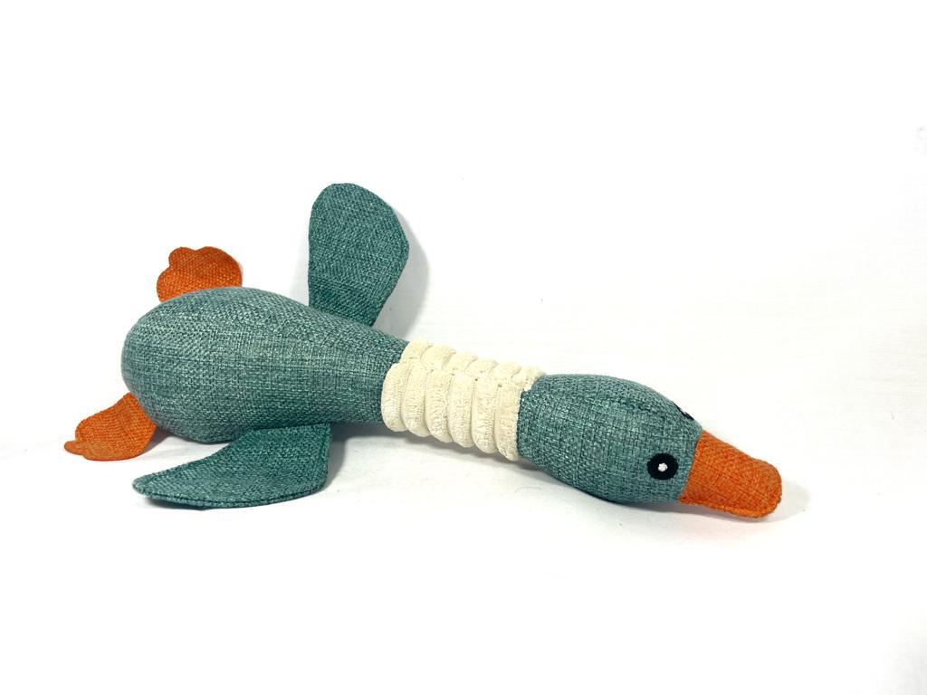 SOFT TOY DUCK BLUE - Tulum Handmade